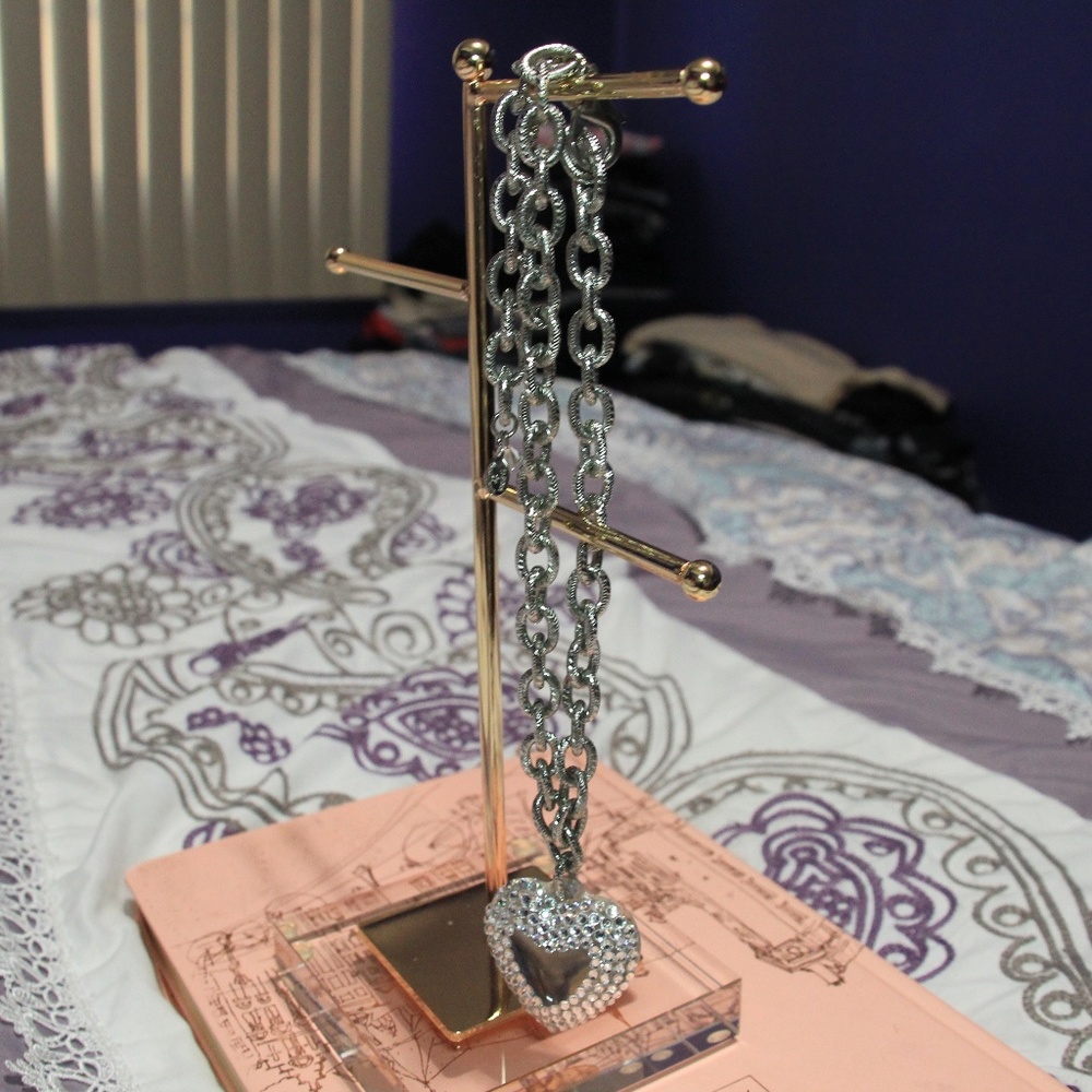 Silver/Gold Heart Necklaces